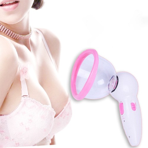 2pcs Breast Enhancer Pump for Enlargement & Firming, 110V-220V Home Use Machine [Breast Enlarger, Enhancement Pump]
