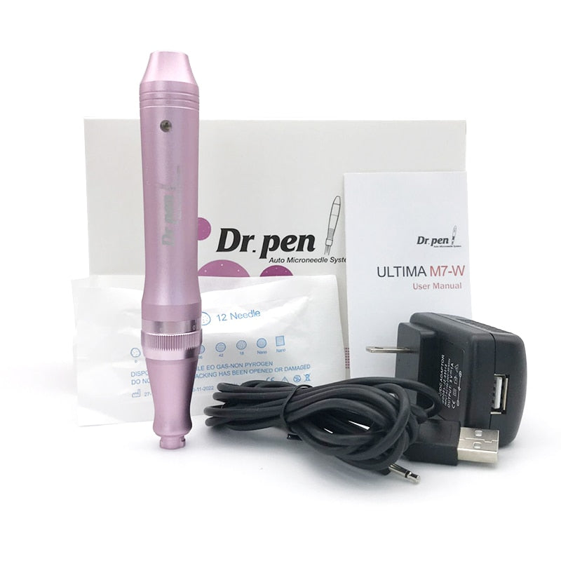 Dr.pen M7-C Micro Needle Derma Pen for Skin Tightening, Scar Removal, Wrinkle Reduction, and Skin Rejuvenation