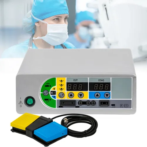 Draagbare elektrochirurgische eenheid MSL100D - 300W hoogfrequent chirurgisch apparaat met 6 modi