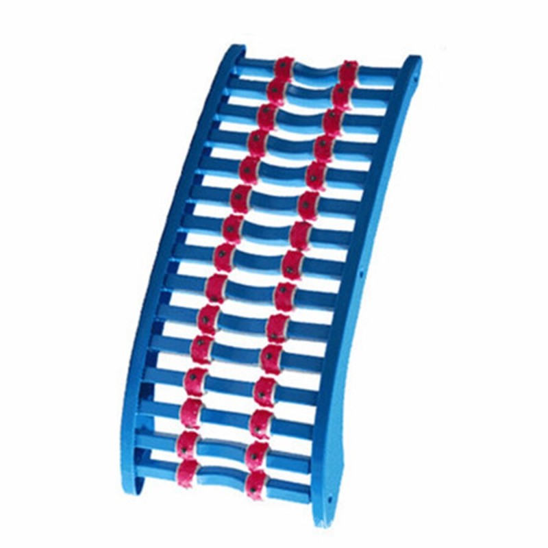 Magic Back Stretcher - Lower Lumbar Massage Support, Spine Pain Relief, Chiropractic Lumbar Stretch with Magnetotherapy