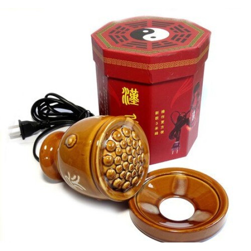 220V Electric Moxibustion Massager - Hot Compress, Gua Sha, Spa Therapy for Health & Beauty