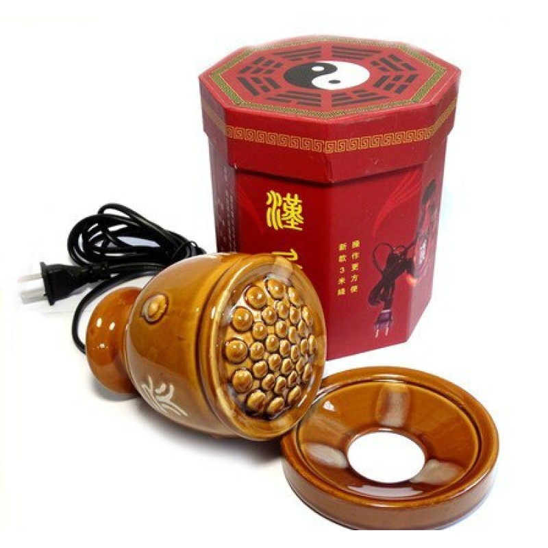 220V Electric Moxibustion Massager - Hot Compress, Gua Sha, Spa Therapy for Health & Beauty