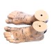 20cm hoogwaardige voetacupunctuurmodelset met gedetailleerde Engelse handleiding - 2 stuks voetacupunctuurpunt-lestool [voetacupunctuur, acupunctuurpuntmodel]