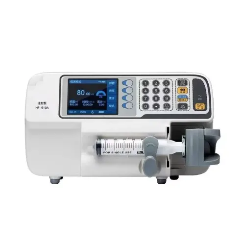 HF-610B Syringe Pump - Precision Medical & Veterinary Micro Injection Infusion Pump [Accurate Flow Control, Multiple Modes, Enhanced Safety]