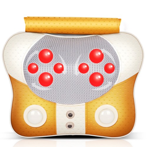 Multifunctional Cervical Vertebra Massager Pillow for Neck, Back, Waist & Shoulder Pain Relief - Home Health Care Cushion [Neck Massager, Back Pain Relief, Shoulder Massager]