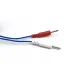 6 stuks 2 mm naalddiameter therapiekabelonderdelen voor SDZ-II elektrische zenuw-spierstimulator en elektroacupunctuurmassageapparaat
