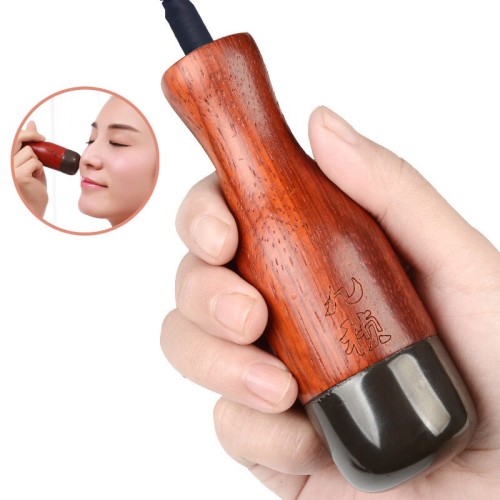 Warm Stone Needle Moxibustion Beauty Tool - 5-Speed Adjustable Facial Spa Massage & Acupuncture Point Therapy