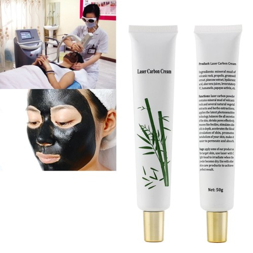 50ml Soft Laser Carbon Cream Gel for ND YAG Laser Skin Rejuvenation, Blackhead Removal, Skin Care Carbon Gel