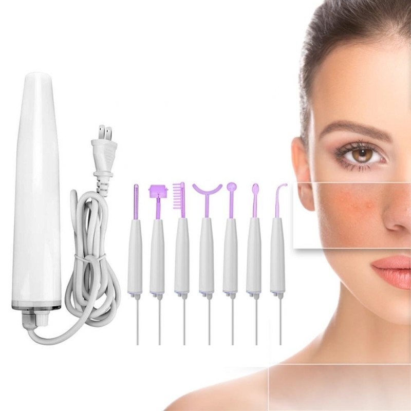 Portable High Frequency Facial Machine for Skin Tightening, Acne & Wrinkle Removal, Beauty Therapy Device