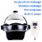 Electric Head Massager with Airbag Technology & Music for Brain Relaxation - US EU Plug