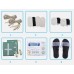 EA-F737D Electro Acupunctuur Stimulator met Verre Infrarood Therapie & Voetmassage Slippers voor Pijnverlichting