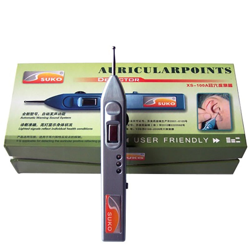 High-Quality Ear Detector Pen for Auriculotherapy & Acupoint Diagnosis [Ear Detector, Acupuncture Pen]