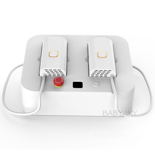 Professional 6-in-1 Laser Hair Removal Device for Whole Body & Bikini, Permanent Hair Removal with 808nm Diode Laser, Skin Rejuvenation & Whitening, 5 Energy Levels, 1,000,000 Flashes