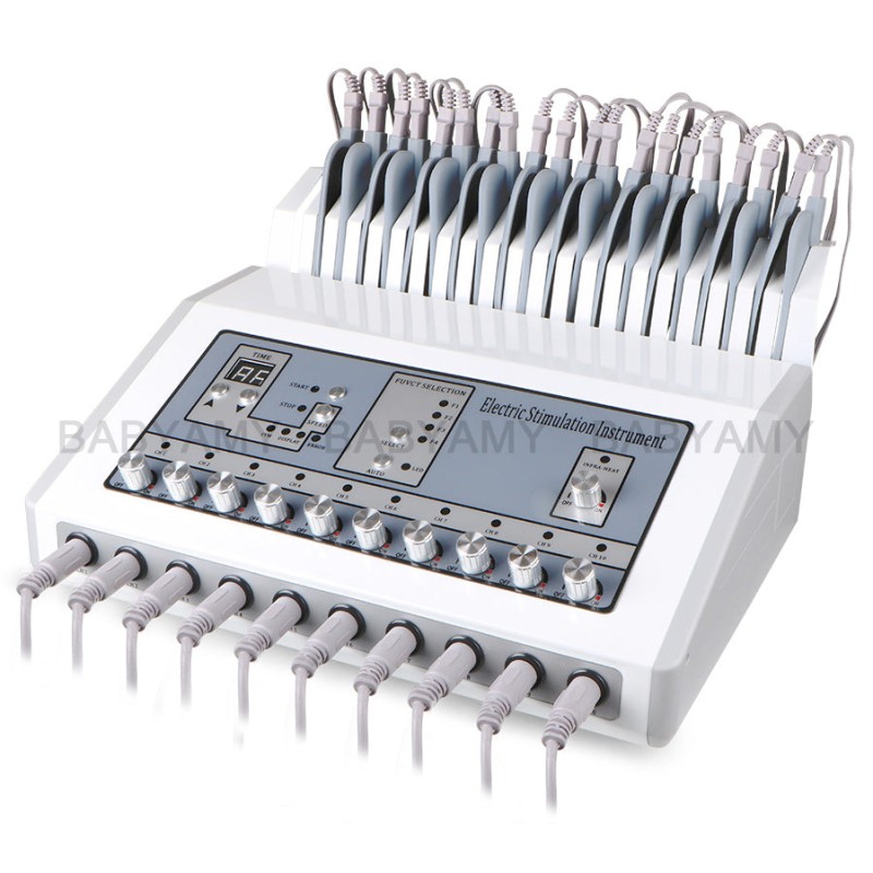 Tens Hot Machine: Far Infrared Heat Russian Wave EMS Muscle Stimulator for Home & Salon Use [Weight Loss, Muscle Toning, Pain Relief]