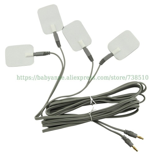 6x4,5 cm-es öntapadó elektródapárnák Haihua CD-9 sorozathoz - QuickResult terápiás készülék [elektroterápia, fájdalomcsillapítás]