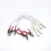 12 stuks Alligator Clip Kabel voor Hwato SDZ-II SDZ-III SDZ-IIB Electro Acupunctuur Instrument, Acupunctuur Naald Clips [Elektrotherapie, Acupunctuur Accessoires]