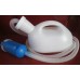 2000ML High Capacity Male Urinal with 1.3M Tube & Brush - Ideal for Elderly Care, Bedridden Patients, and Post-Surgery Use