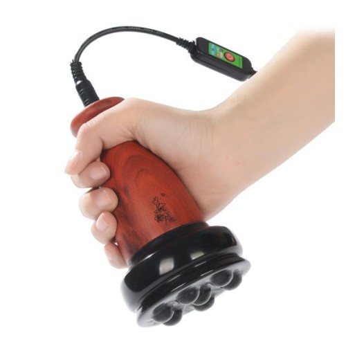 Bian Stone Gua Sha Massager: Full Body Meridian Therapy with 5-Level Heat Control [Bian Stone, Gua Sha, Meridian Massage]