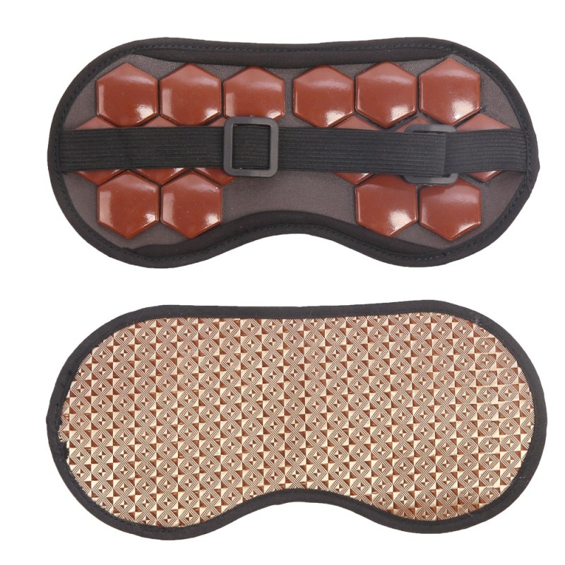 Tourmaline Eye Mask for Relaxation & Fatigue Relief | Anion Therapy Eye Patch for Eye Care & Massage