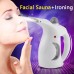 Thermal Facial Sauna Spa Face Sprayer - Warm Steam Skin Renewal & Travel Garment Steamer for EU & US [Facial Sauna, Skin Care]