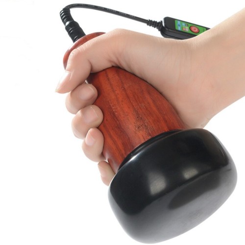 Adjustable Temperature Stone Needle Thermotherapy Massager for Meridian Dredging & Acupressure Relief [Energy Stone, Body Massager]