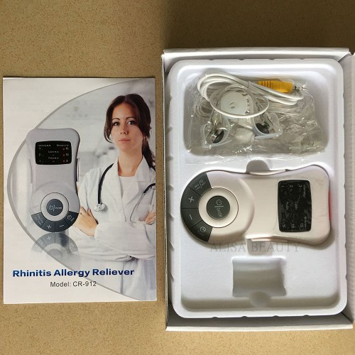 Original Rhinitis Therapy Machine - Low Frequency Laser Allergy Reliever for Hay Fever & Sinusitis Relief [Non-Drug, Portable, Easy to Use]