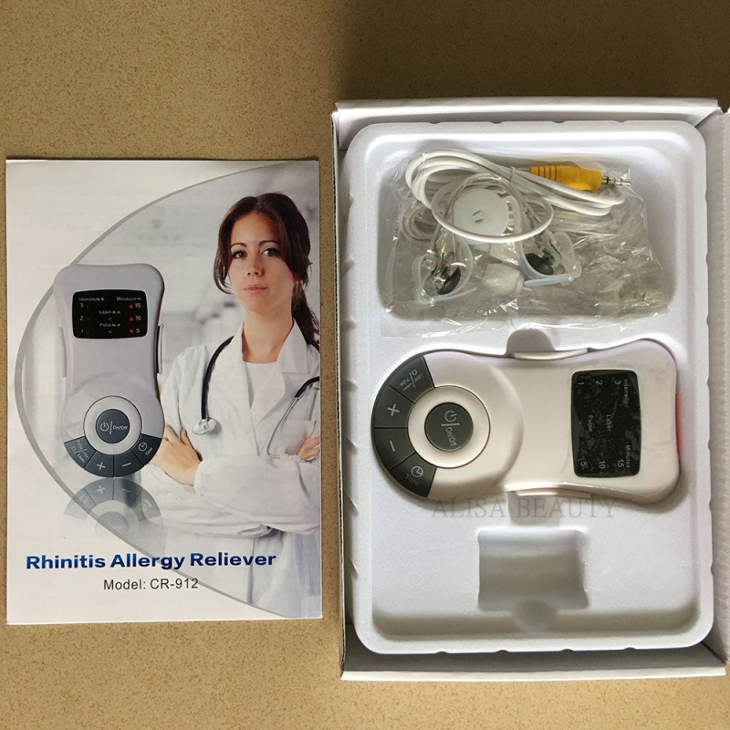 Original Rhinitis Therapy Machine - Low Frequency Laser Allergy Reliever for Hay Fever & Sinusitis Relief [Non-Drug, Portable, Easy to Use]