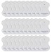 30 stuks witte elektrodenpads voor TENS acupunctuur digitale therapiemachine - verbeterde massage- en pijnverlichtingshulpmiddelen