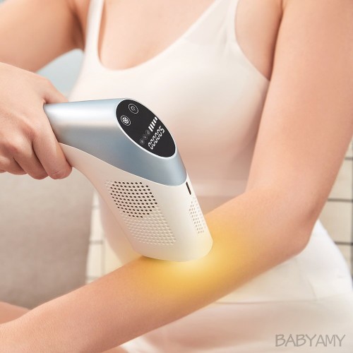 MISMON MS-208B 3-in-1 Laser Hair Removal Machine - Painless Permanent Hair Removal, ICE Cool Skin Rejuvenation & Acne Clearance [Laser Hair Removal, Skin Rejuvenation, Acne Treatment]