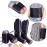 Air Compression Leg Wraps - 9 Modes Massager for Foot, Ankles & Calf Therapy, Improve Circulation, Relieve Fatigue & Swelling [Healthcare, Weight Loss]