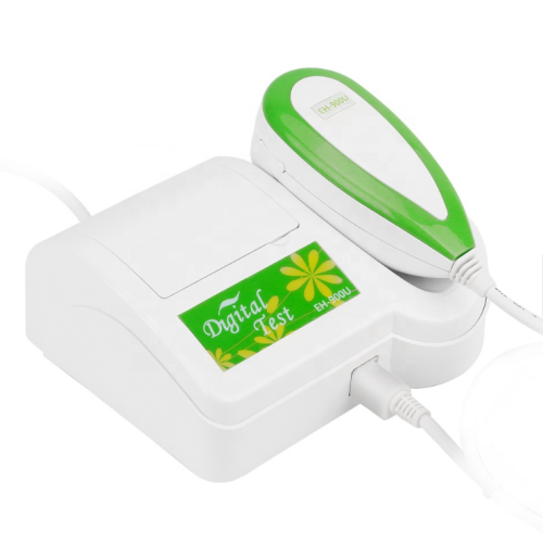 Analizzatore della pelle 3D USB HD EH-900U 5.0 MP - Tester per l'umidità della pelle del viso, olio, acne e monitor di diagnosi