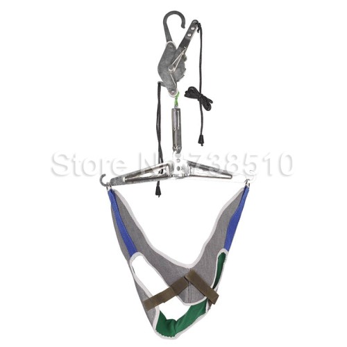 NIEUWE Over Door Neck Cervicale Tractie Apparaat Kit - Verstelbare Nek- en Rugstretcher voor Chiropractische Verlichting [Nek Tractie, Rugpijn Verlichting]