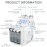 6-in-1 H2O2 Water Oxygen Jet Peel Hydra Beauty Machine for Skin Cleansing, Hydration, and Dermabrasion [Hydra Facial, Aqua Peeling]