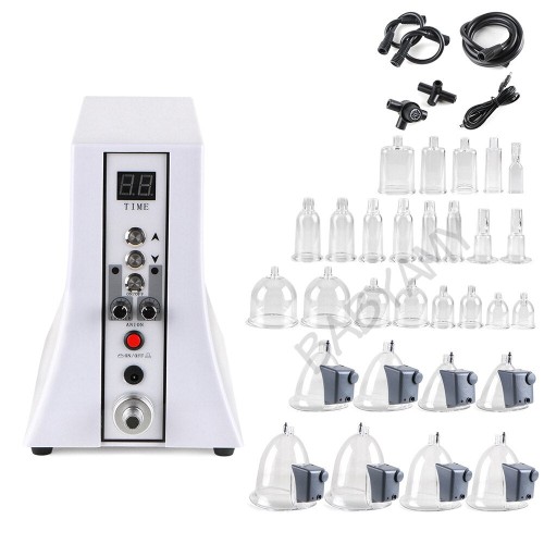 Vacuum Therapy Machine for Buttocks & Breast Enhancement - Cellulite Cupping Device for Body Sculpting [Butt Lifting, Breast Enlargement, Fat Reduction]