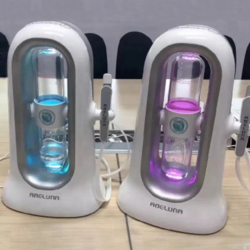 Home Use Vacuum Blackhead Remover & Aqua Peeling Beauty Machine - Deep Cleansing, Moisturizing, Oxygen Injection for All Skin Types [Blackhead Remover, Aqua Peeling]