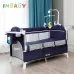Draagbaar babybed met luiertafel, multifunctionele wieg voor pasgeborenen en schommelstoel voor kinderen van 0 tot 6 jaar