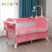 Draagbaar babybed met luiertafel, multifunctionele wieg voor pasgeborenen en schommelstoel voor kinderen van 0 tot 6 jaar
