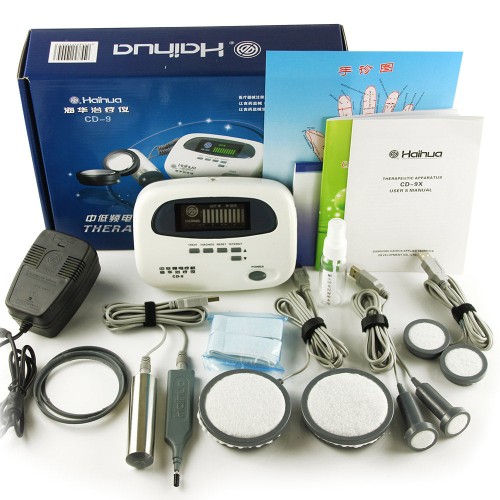Haihua CD-9 Pro QuickResult terápiás eszköz – elektromos stimulációs és akupunktúrás terápia, 110-220 V