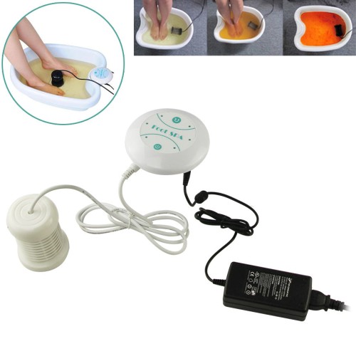 1Set Ionic Detox Foot Bath Machine - Aqua Cell Spa for Pain Relief, Energy Boost & Skin Health [Detox Machine, Foot Spa]