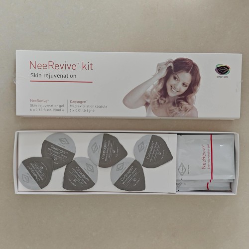 NeeRevive & NeeBright Kit kapszula oxigénbuborékos arcápoló géphez – Hidratáló és fényesítő bőrápoló megoldás