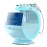 Smart Ice Blue Magic Mirror Skin Analyzer - AI Face Lifting, Microdermoabrasion, Oxygen Sprayer, Hydrodermabrasion Deep Cleaning Machine
