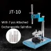 JT10 Portable Dental Lab Equipment with 7 Exchangeable Spindles - Adjustable Dental Surveyor for Precision Work