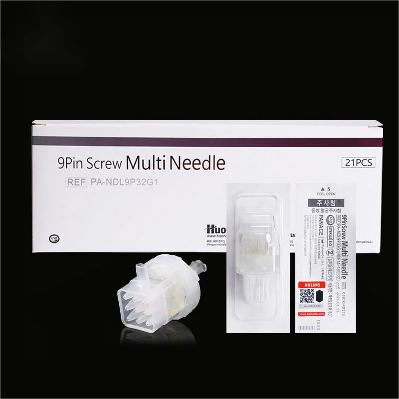 Népszerű koreai eldobható Crystal 9 tűk – Független csomagolás a biztonságos és higiénikus használatra [kristálytűk, eldobható tűk]