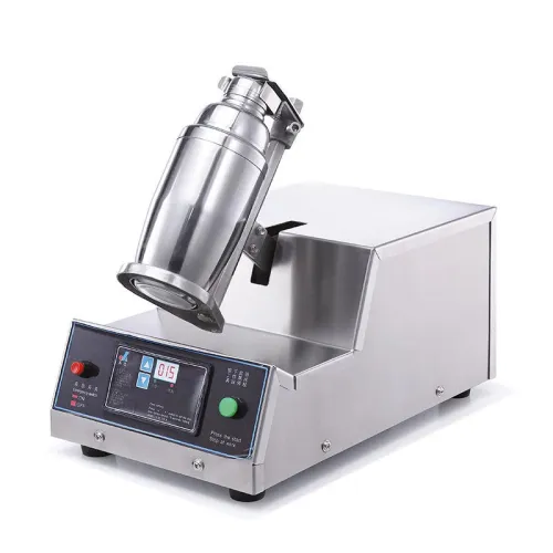 220V Single Head Horizontal Milk Tea Shaker - Fast, Efficient Commercial Beverage Shaker for Time-Saving Mixing