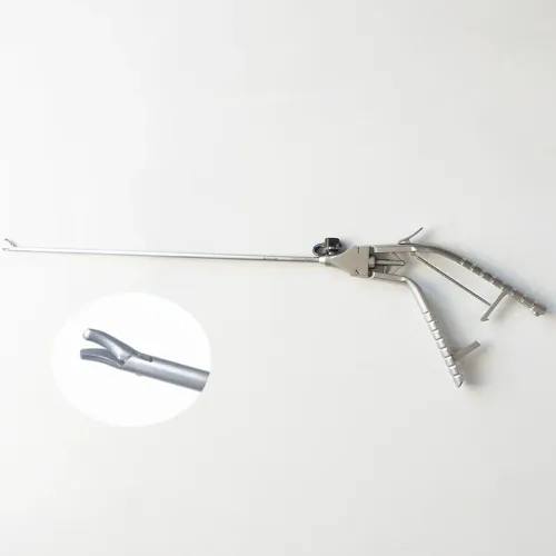 Laparoscopic Needle Holder Forceps - High-Quality Laparoscopy Trainer Simulator for Doctors, Nurses, and Students [Laparoscopy, Surgical Training]