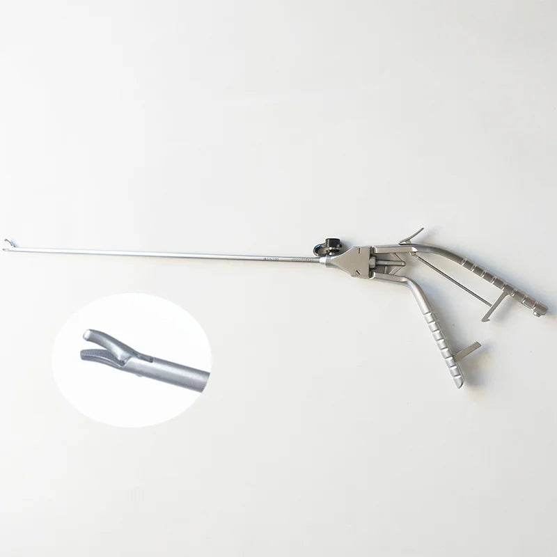 Laparoscopic Needle Holder Forceps - High-Quality Laparoscopy Trainer Simulator for Doctors, Nurses, and Students [Laparoscopy, Surgical Training]