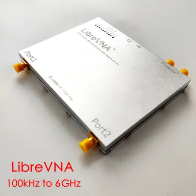 LibreVNA 100kHz - 6GHz USB Vector Network Analyzer | Full 2-Port VNA for RF Testing [Vector Network Analyzer, RF Testing, USB VNA]