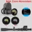 M4A Night Vision Telescope 1080p HD Hunting Camera with 4X Zoom, 850nm Infrared, and Rear Scope Attachment