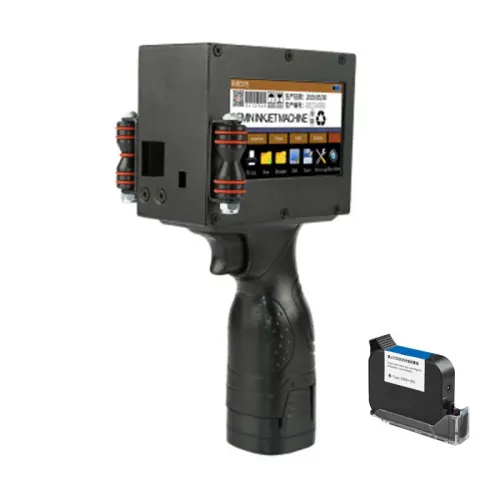 MX9S Handheld Automatic Inkjet Printer - High-Speed 600 DPI, 4.3