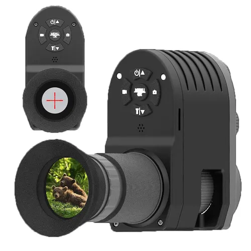 Megaorei M4 4X Digital Zoom Monocular with 300M Infrared Night Vision for Hunting & Video Recording